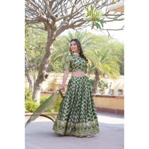 ชุดแต่งงานออกแบบ lehenga choli - Product Image 5