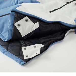 <b>Waterproof</b> Ski Hoodie Men Pullover Snowboard <b>Jacket</b> <b>Winter</b> Windproof Outdoor Sports Half Zip Colorblock Breathable Ski Wear - Product Image 5