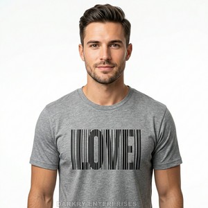 Custom T Shirt Manufacturer Mens White Diamond Heart Graphic Tee High Quality Minimalist Cotton <b>Tshirt</b> Wholesale Men Clothing - Product Image 5