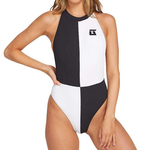 Maillot de bain une pièce personnalisé, résistant au chlore, tissu respirant, protection UV, léger, confortable, vêtements de plage - Product Image 4