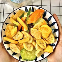 Groothandel Vacuüm Gefrituurde Gemengde Fruitchips Gezonde Snacks Magere Gedroogde Fruitmix Bulk Leverancier Tropisch Fruit