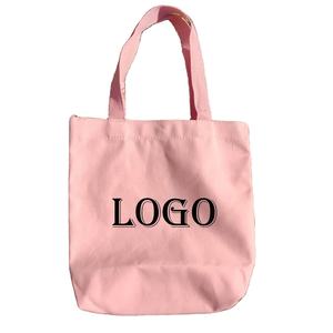 Pink Canvas Tote <b>Bag</b> <b>Medium</b> Size Letter Pattern Top Handle Daily Use Shopping <b>Bag</b> - Product Image 1