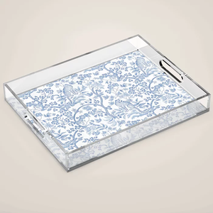 Utensilio de Cocina Ecológico para Sala de Estar, Dormitorio, Té, Café, Bandeja de Servicio Acrílica, Artesanía Elegante Impresa con un Precio Increíble - Product Image 2