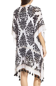 Elegant Bohemian Style High Waist Two Piece Set Crepe <b>Boho</b> <b>Summer</b> <b>Dresses</b> Mid-Calf 100% Cotton Puff Sleeve Floral Print - Product Image 3