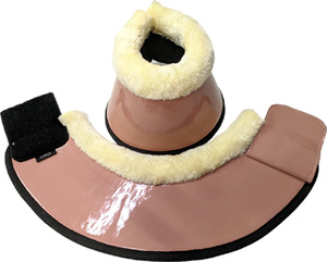Botas de protección para cascos de caballo de cuero charol brillante con logotipo personalizado, venta al por mayor, con ribete de visón sintético antideslizante, botas de protección contra sobrecargas. - Product Image 5
