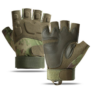 Guantes Deportivos Transpirables Antideslizantes Ligeros con Pantalla Táctil Ecológicos para Ciclismo de Montaña MTB, Medios Dedos, Unisex, para Exteriores - Product Image 3