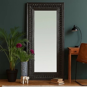 Espejo de Pie Decorativo de Lujo para Entrada, Reflejo Vertical Sofisticado con Artesanía Artística Premium - Product Image 1