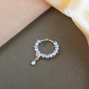Kiya ASTM F136 Titanium Nose Ring-Casual Designer Labret Belly Piercing Jewelry - Product Image 1