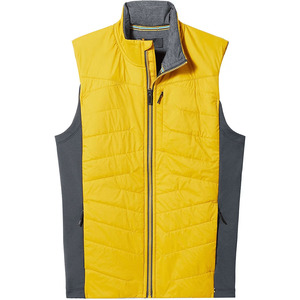 Gilet matelassé sans manches exclusif pour homme, col rond, nouvelle collection hiver, chaud, multi-panneaux, zippé, superposé - Product Image 4