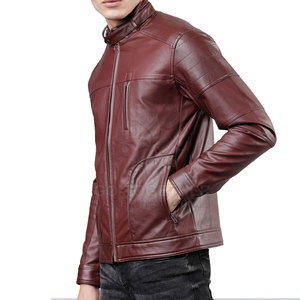Hot Selling Men Leather Jackets Stylish Casual Wear Fit For Travel And Daily Comfort Winter Jacket For Men - Product Image 2