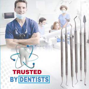 Kit de 6 Spatules Manuelles en Acier Inoxydable pour Composite Dentaire – Instruments de Restauration Double Embout de Précision - Product Image 5