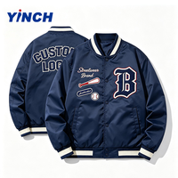 Veste de baseball personnalisée à coupe ample Layenne, best-seller, fabricant de vestes de style streetwear, couleur personnalisée, veste Letterman