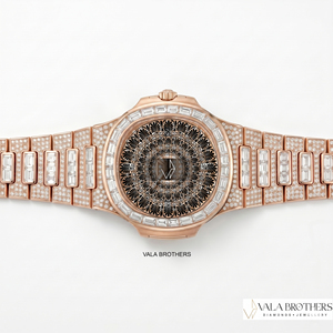 Montre de luxe pour homme Petek Philippee, 29 mm, analogique, quartz, alliage, diamant, cristal saphir, acier inoxydable, fermoir déployant - Product Image 2