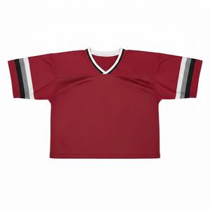 Fabricante de Camisetas Deportivas, Camiseta de Fútbol Oversize con Cuello en V, Camiseta Cuadrada para Hombre, Jersey de Fútbol - Product Image 4