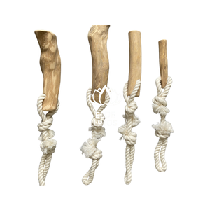 สินค้าขายดี |   ไม้กาแฟสำหรับสุนัขแทะเล่น ทนทาน ช่วยทำความสะอาดฟัน ของเล่นสัตว์เลี้ยงแบบมีปฏิสัมพันธ์ ปลอดภัย บรรเทาความเครียด ผลิตในเวียดนาม - Product Image 1