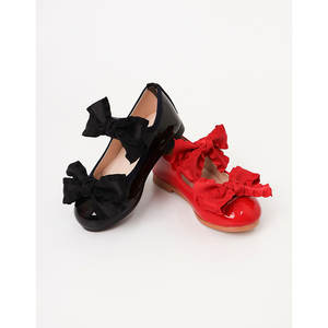 Zapatos de Vestir con Lazo Estilo Coreano OZKIZ para Niñas de 2 a 6 Años, Calzado de Cuero de Moda Infantil para Primavera/Otoño, Venta al Por Mayor - Product Image 1