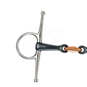 Mors à joues pleines en acier inoxydable de haute qualité avec étriers robustes pour l'entraînement quotidien - Product Image 4
