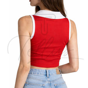 Camisetas Cortas de Alta Calidad al por Mayor para Mujer, Estilo Único, Nueva Moda de Verano, Tops Cortos para Mujer - Product Image 6