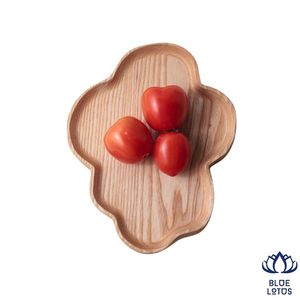 Plateau de service rectangulaire moderne en bois écologique de haute qualité, idéal pour les fêtes, vente chaude, directement de l'usine - Product Image 1