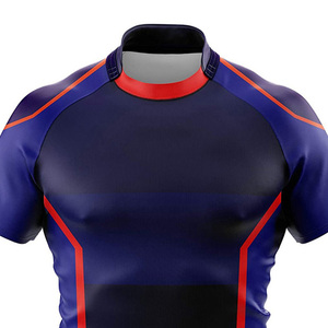 Camiseta de Rugby Personalizada de Fabricación Profesional con Características de Secado Rápido y Antibacterianas, Servicio OEM/ODM, Precios al por Mayor - Product Image 5