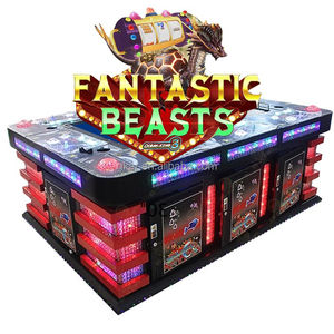 Nueva llegada 8 jugadores 55 pulgadas entretenimiento tiro pez juego tablero máquina Ocean King <span class=keywords><strong>3</strong></span> animales fantásticos para sala de juegos - Product Image 1