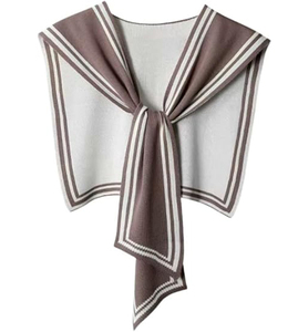 Écharpe-châle épaisse et chaude en tricot, grande couverture, cape, étole pour femme - Vente en gros Fabricant - Product Image 4