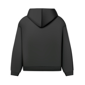 <b>Pink</b> Oversized Hooded <b>Sweatshirt</b> With Kangaroo Pocket Regular Sleeve Fleece Casual Unisex Autumn Wear - Product Image 5