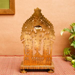 Laiton Naga Trône Singhasan Objet décoratif pour la décoration de la maison - Product Image 2