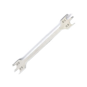 Jauge de mesure dentaire personnalisée en acier inoxydable allemand de qualité supérieure pour la mesure de la hauteur des supports dentaires, instruments dentaires et chirurgicaux de la meilleure qualité - Product Image 4