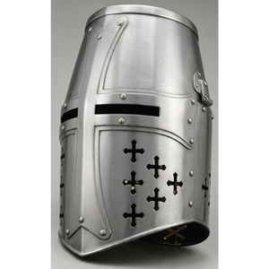 Armure antique 3D en fer plaqué argent de haute qualité, polie, pour costumes de collection, accessoires d'événements et célébrations pour garçons, filles et hommes - Product Image 6