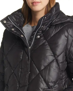 Manteau d'hiver respirant à capuche pour homme Solid International - Design élégant et ajusté, résistant à l'eau, isolation de qualité supérieure, pour l'extérieur - Product Image 3