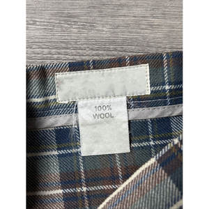 Jupe écossaise vintage en laine douce pour femme, motif tartan bleu Royal Stewart, collection 2026 - Product Image 5