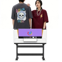 Imprimante DTF 30 cm avec table, fabricant de machines d'impression DTF, imprimante jet d'encre de bureau A3 A4 avec agitateur et four de séchage, ensemble complet