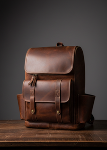 Mochilas de Cuero Personalizadas para Portátil, Mochila de Viaje Impermeable para Negocios, Gran Capacidad, Bolsas Más Vendidas al por Mayor para Unisex - Product Image 3