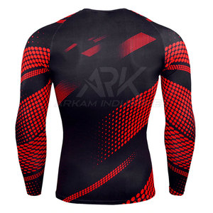 Rash Guard de MMA al Por Mayor, Precio de Fábrica, Fabricante Profesional, Más Vendido, Ropa Deportiva, Venta en Línea - Product Image 3