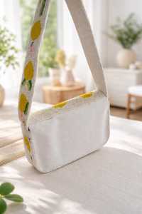 Bolso de hombro con cuentas de limón, bolso de mano inspirado en la costa de Amalfi, bolso para vacaciones de verano - Product Image 2