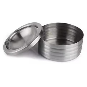 Cendrier en métal d'intérieur élégant, cendrier coupe-vent pour cigarettes, support à cendres pour la maison, le bureau ou la table - Product Image 1