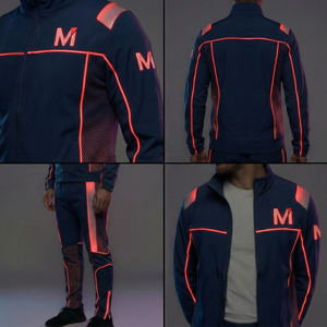 Conjunto Deportivo Unisex para Correr, Chaqueta con Cremallera Transpirable, Pantalones Jogger, Logotipo Personalizado, Capucha, Entrega Rápida, Maluza ActivePro - Product Image 6