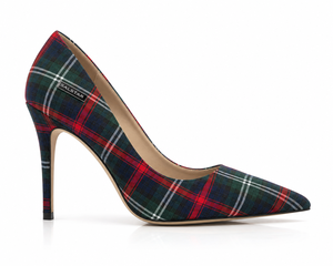 Custom Scottish Tartan Women Stiletto <b>Heels</b> Plaid Fashion Pumps Manufacturer Direct Supply - Product Image 2