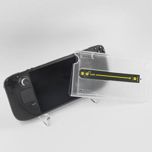 Protecteur d'écran en verre trempé transparent 2.5D pour <span class=keywords><strong>Valve</strong></span>, protection d'écran de pont de vapeur avec application facile, vente en gros d'usine - Product Image 2