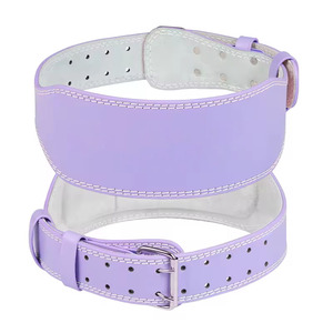 Adjustable Cowhide Breathable Weightlifting <b>Belt</b> for Body Building and <b>Powerlifters</b> with Heavy Duty Non-Slip Buckle Back Support - Product Image 5