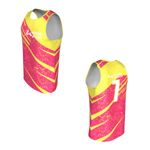 Camiseta de Baloncesto con Bordado 3D y Diseño Personalizado, Sublimada, Venta Directa de Fábrica al Por Mayor - Product Image 3