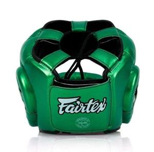 อุปกรณ์ป้องกันศีรษะ Fairtex หนังแท้คุณภาพสูง ปรับแต่งได้ ดีไซน์โดดเด่น ระบายอากาศได้ดี สำหรับฝึกซ้อมมวย - Product Image 4