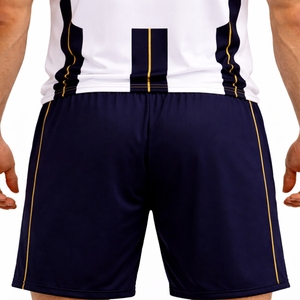 Conjunto de Uniforme de Fútbol Personalizado para Hombre, Sublimado, 100% Poliéster, Transpirable, de Secado Rápido, Antibacteriano, Jersey con Cuello en V, Pantalones Cortos, Ropa Deportiva para Equipo - Product Image 6