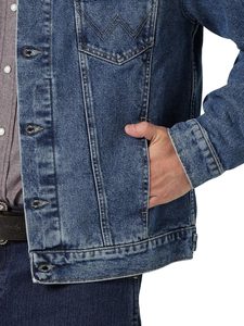 Nueva chaqueta vaquera de mezclilla elegante para hombre, chaqueta vaquera cálida de invierno con personalización en venta a un precio muy bajo. - Product Image 6