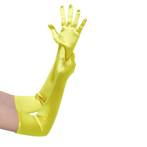 Guantes Largos de Poliéster Resistentes, Mangas Protectoras de Alta Durabilidad, Diseño Inspirado en la Tela para Eventos Formales al Aire Libre - Product Image 2
