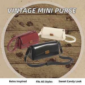 Bolso de Hombro Acolchado para Mujer, Estilo Vintage y Elegante, Mini Bolso de Moda 2026, Bolso de Verano de Cuero PU con Cierre 16 - Product Image 2