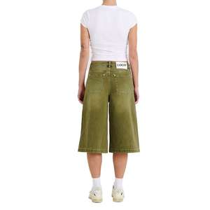 Pantalones Cortos de Mezclilla Holgados para Hombre, Diseño Nuevo, 100% Algodón, Bermuda, Pantalones Cortos de Mezclilla Holgados para Playa, Impermeables, Ropa Casual - Product Image 2