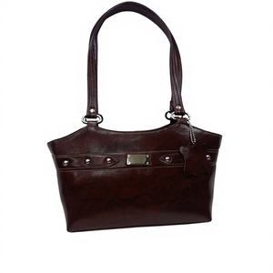 Bolsos cruzados de cuero genuino de becerro con capacidad de 1-1.9L, hechos en India, para bodas y fiestas, bolsos de hombro para mujer con cremallera, portátiles. - Product Image 2