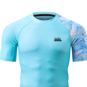 Hot Selling Men <b>Custom</b> Size <b>Compression</b> T-<b>Shirts</b> Quick Dry Breathable Eco-Friendly Fabric Lightweight <b>Design</b> for Outdoor Fitness - Product Image 4